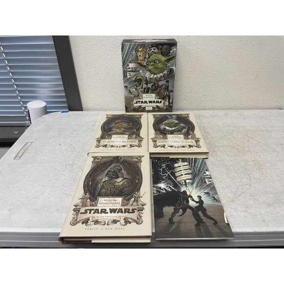 William Shakespeare's Star Wars Trilogy Set Hardcover - Quirk Books - Picture 1 of 16